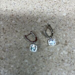 Elegant Silver Drop Earrings